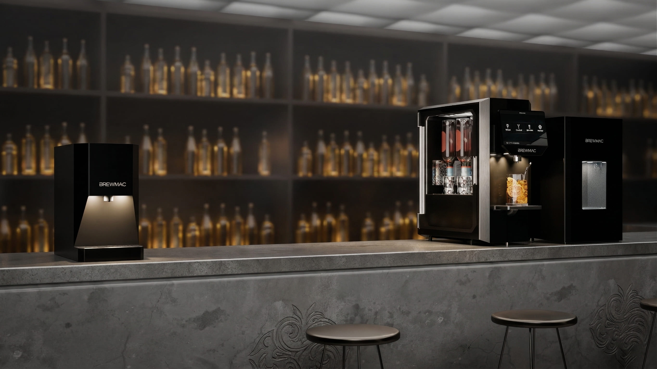 Brewmac — The Future of Mixology | AI & Robotic Bartender